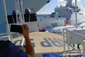 Погоня за филиппинским катером обернулась столкновением китайских судов