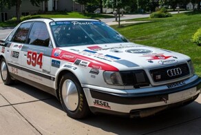 Старую Audi 100 S4 способную разогнаться более 400 км/ч выставили на продажу