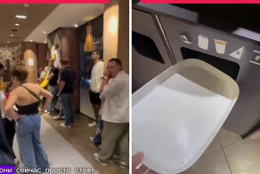 Парень, находясь в Макдональдсе в Европе, столкнулся с рядом неудобств при получении своего заказа