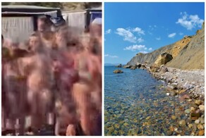 Веселые нудисты устроили День Нептуна в Крыму и попали под проверку полиции