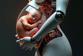 В Китае создают гуманоида, способного выносить и родить ребёнка