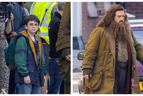 Свежие кадры со съемок сериала про Гарри Поттера