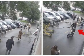 Самокатчица сбила девушку и уехала