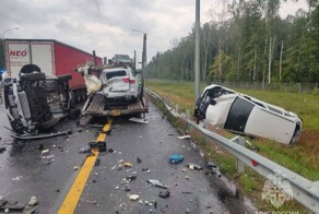 Цистерна со сжиженной углекислотой взорвалась в результате ДТП под Арзамасом