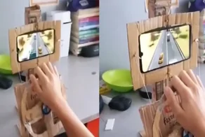 Школьник превратил свой телефон в игровую консоль с помощью картона