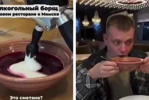 Алкогольный борщ можно отведать в Минске