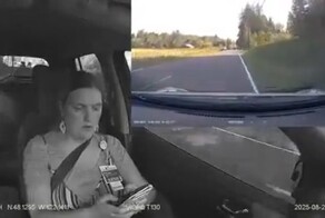 Отвлеклась на телефон и разбила авто: женщина придумала историю, но запись всё показала