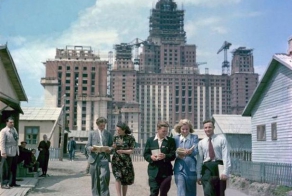 История строительства МГУ (21 фото)