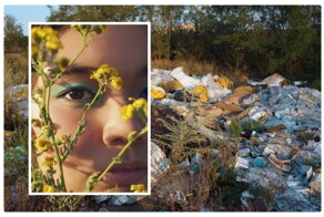 Девушка сделала фотосессию на свалке, чтобы заставить власти убрать мусор