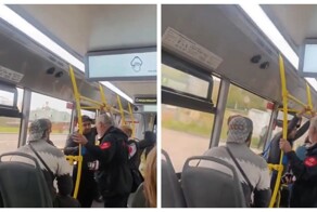 В московском транспорте мужчина отказался платить за проезд и устроил концерт