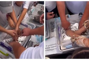 В Кыргызстане людям разрешили потрогать руками ртуть