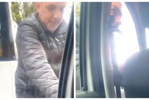 В Казани водитель устроил скандал после конфликта на дороге