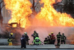 В Мехико взорвалась газовая цистерна