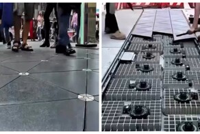 В Токио разработали систему, которая превращает обычные ступеньки в источник энергии