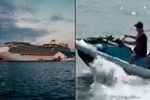 Задолжавший более миллиона рублей игрок прыгнул за борт круизного лайнера