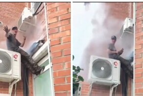 Во Владивостоке наркоман вступил в бой с кондиционером