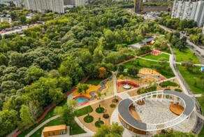Самый протяженный парк в Европе - парк Яуза