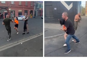 Две девушки померились силой с мужчиной в Краснодаре