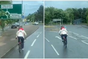 Без ДТП. Не самый безопасный способ перевозки детей