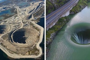 18 фото, от которых становится не по себе: Кто продырявил земной шар? Это вход в параллельные миры?