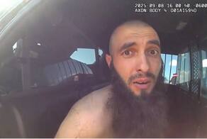 Встреча полуголого бородача с американскими полицейскими