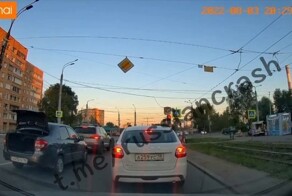 Встретились два бейсболиста в Ижевске "Дорожная ярость"