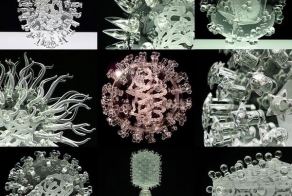 Как выглядят смертельные болезни из стекла (9 фото)