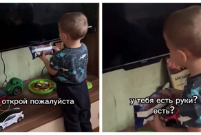 Мальчик обратился к умному телевизору с необычной просьбой