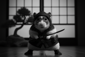 Боевой хомяк показал, как правильно сбегать от проблем