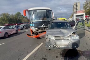 Массовое ДТП в Нижнем Новгороде из-за отказа тормозов у автобуса