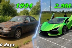 Во Вьетнаме сделали реплику Lamborghini из старого Nissan