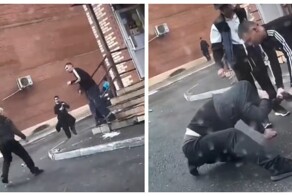 Нетрезвые мужчины устроили драку из-за кассирши