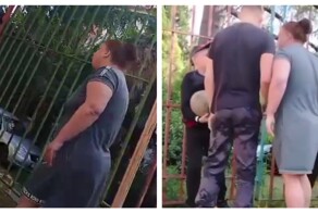 Женщина попыталась прогнать школьников со спортивной площадки