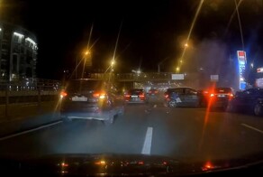 Гонки закончились досрочно