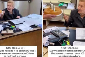 В Италии нашли 105-летнюю бабушку, которая всё ещё работает в офисе и является «врагом» пенсионного фонда
