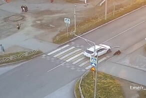 ДТП с самокатом  в Первоуральске "Я научу тебя спешиваться"