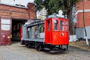 В Москве отреставрировали раритетный грузовой трамвай 1932 года