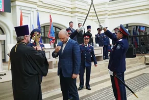 Губернатора Самарской области посвятили в казаки