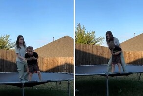 Девочка спасла младшего брата от удушья