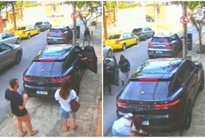 Попытка угона автомобиля Porsche в Бразилии