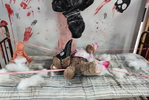 Жительница Абакана пожаловалась на хэллоуинские декорации в детском центре