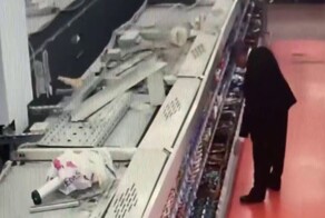 Охранник украл продукты из гипермаркета в Подмосковье