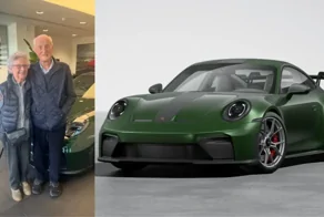 Семейная пара пенсионеров отметила 70-летие брака покупкой нового Porsche 911 GT3