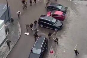 В Москве группа мигрантов устроила массовую драку с лопатами и палками
