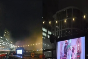 Плавающий кинотеатр в Лондоне