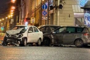 Очередной мощный штраф за проезд на красный в Санкт-Петерубрге