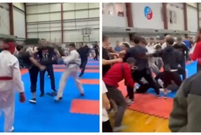 В Сургуте участники чемпионата по рукопашному бою устроили массовую драку
