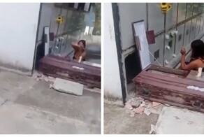 В Колумбии женщина раскопала гроб мужа, чтобы выпить с ним пива