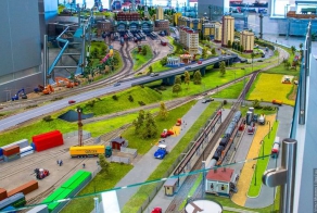 Московский железнодорожный макет (23 фото + 1 видео)