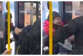Беременная женщина спровоцировала драку в троллейбусе